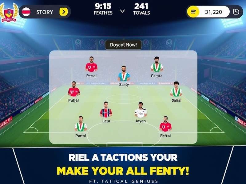 Punjab FC Tactical Genius Game Screenshot